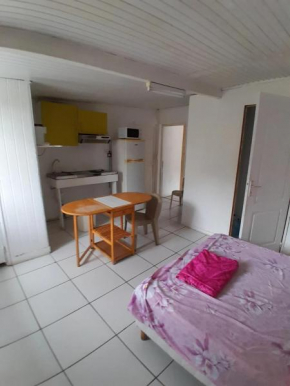 Studio confortable à Les Abymes, 12m², balcon agréable